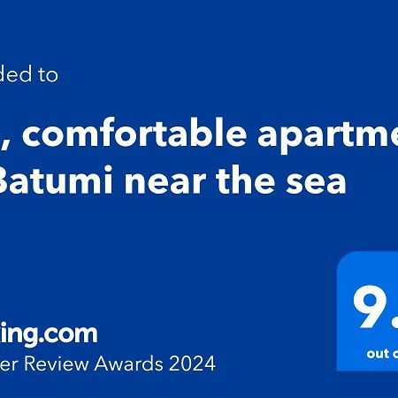 Big, Comfortable Apartment In Batumi Near The Sea Esterno foto
