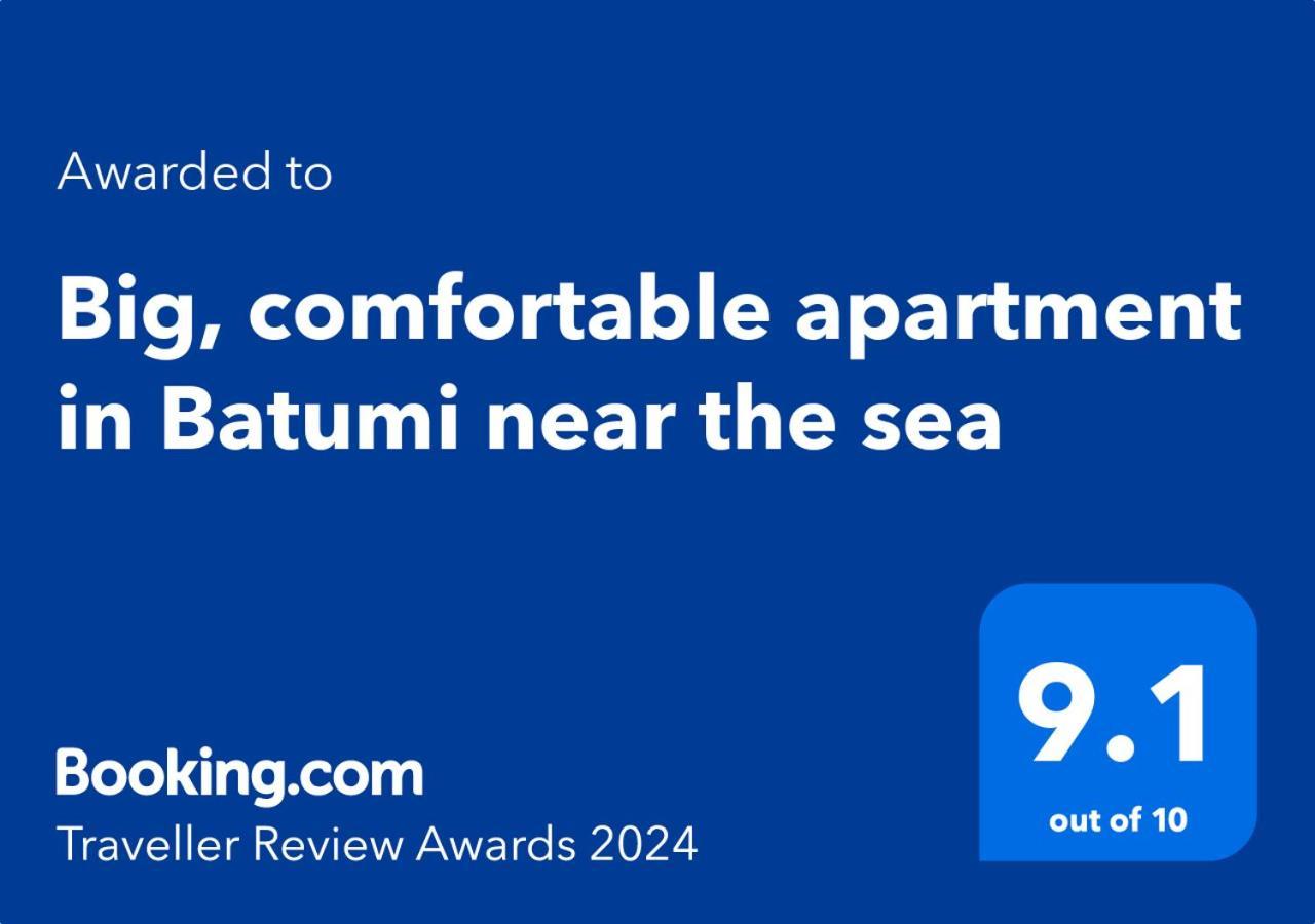 Big, Comfortable Apartment In Batumi Near The Sea Esterno foto
